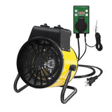 1500W Outdoor Heater with Thermostat, Yellow - Eagle Peak Custom Canopy Tent