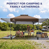 17x10 Pop up Gazebo Canopy Tent Outdoor Instant Canopy Shelter - Eagle Peak®