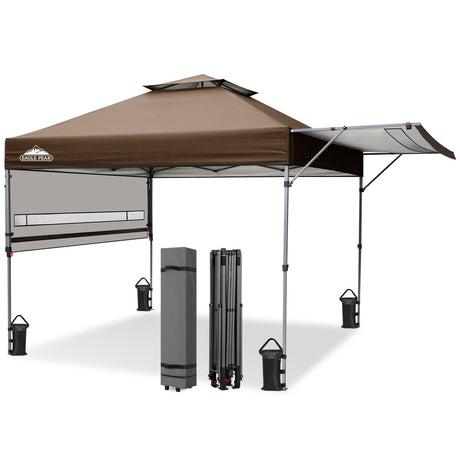 17x10 Pop up Gazebo Canopy Tent Outdoor Instant Canopy Shelter - Eagle Peak®
