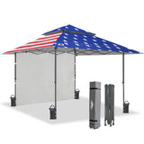 13x13 Pop Up Canopy Tent With Sidewall