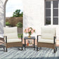 3 PCS Mojave Dusk Outdoor Conversation Set, 2 Rocking Chairs and Side Table - Eagle Peak Custom Canopy Tent