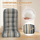 5" High Back Adirondack Chair Cushions, 49x20x5 in, Set of 1/2/4 - Eagle Peak Custom Canopy Tent