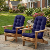 5" High Back Adirondack Chair Cushions, 49x20x5 in, Set of 1/2/4 - Eagle Peak Custom Canopy Tent