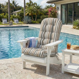 5" High Back Adirondack Chair Cushions, 49x20x5 in, Set of 1/2/4 - Eagle Peak Custom Canopy Tent