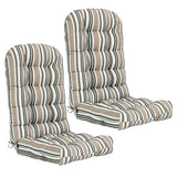 5" High Back Adirondack Chair Cushions, 49x20x5 in, Set of 1/2/4 - Eagle Peak Custom Canopy Tent