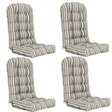5" High Back Adirondack Chair Cushions, 49x20x5 in, Set of 1/2/4 - Eagle Peak Custom Canopy Tent