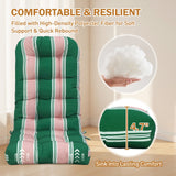 5" High Back Adirondack Chair Cushions, 49x20x5 in, Set of 1/2/4 - Eagle Peak Custom Canopy Tent