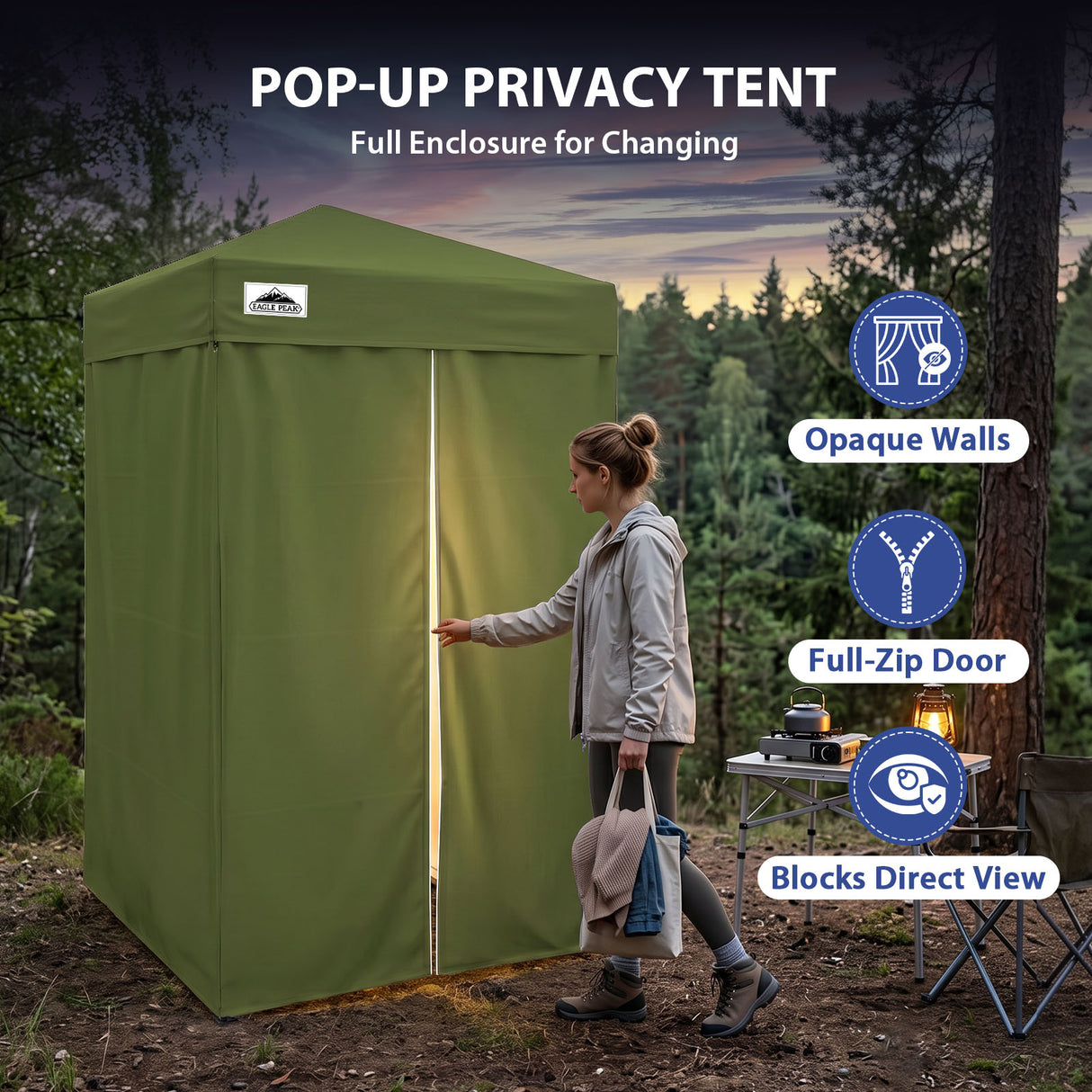 Flex Ultra Compact 4x4 Pop Up Changing Room Canopy