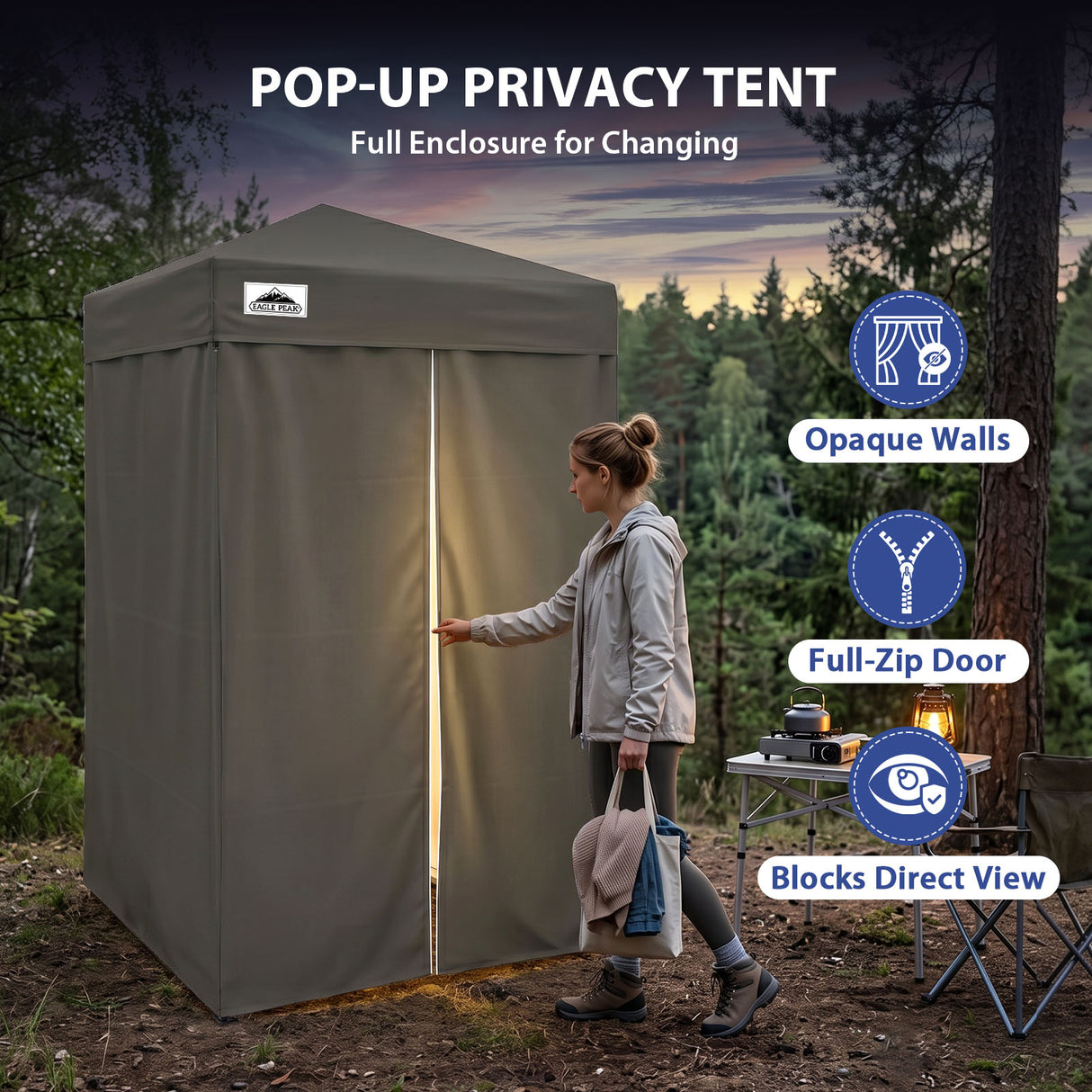 Flex Ultra Compact 4x4 Pop Up Changing Room Canopy