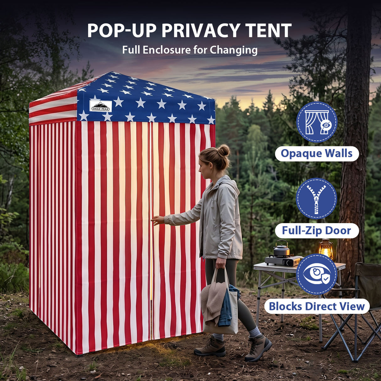 Flex Ultra Compact 4x4 Pop Up Changing Room Canopy
