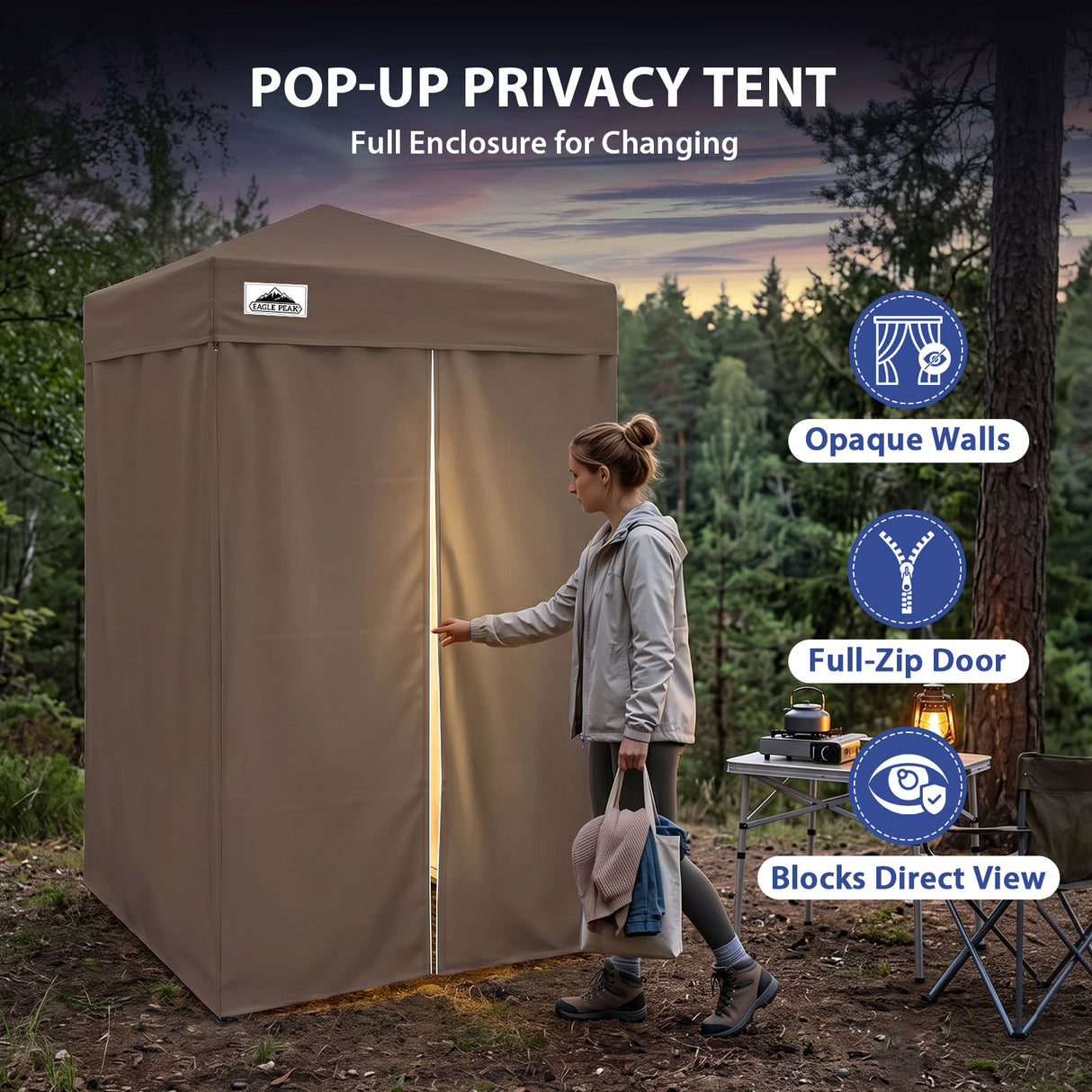 Flex Ultra Compact 4x4 Pop Up Changing Room Canopy