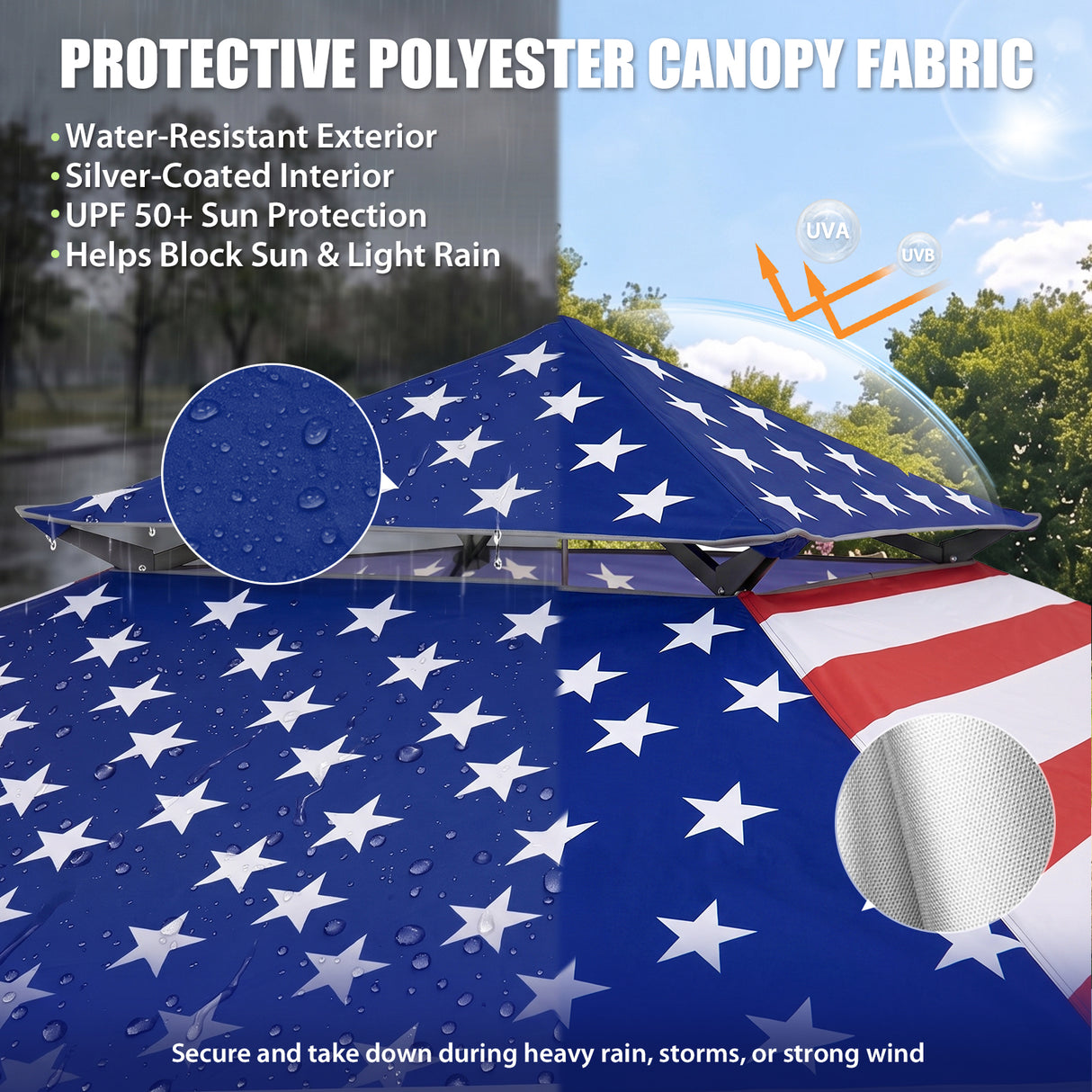 13x13 Pop Up Canopy Tent With Sidewall