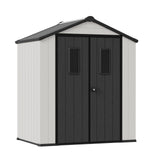 5x3/6x4/8x6/8x8 Resin Outdoor Storage Shed,Weatherproof Garden Shed - Eagle Peak