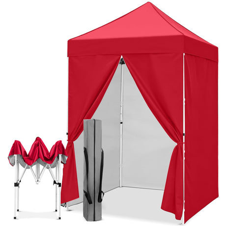 5x5 Instant Canopy with 4-Side Wall Panels - Eagle Peak®
