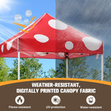 5x5 Pop Up Canopy Tent Instant Outdoor Canopy - Eagle Peak Custom Canopy Tent