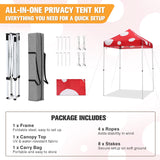 5x5 Pop Up Canopy Tent Instant Outdoor Canopy - Eagle Peak Custom Canopy Tent