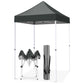 5x5 Pop Up Canopy Tent Instant Straight Leg Outdoor Canopy Easy Set-up - Eagle Peak®