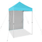 5x5 Straight Leg Pop Up Canopy Tent with One Removable Sunwall - Eagle Peak Custom Canopy Tent
