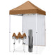 5x5 Straight Leg Pop Up Canopy Tent with One Removable Sunwall - Eagle Peak®