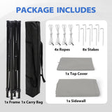 Flex Compact 5x5 Pop-up Canopy Changing Room