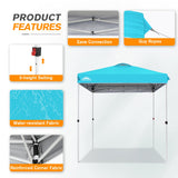 6.6x6.6 Pop Up Canopy Tent - Eagle Peak Custom Canopy Tent