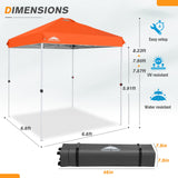 6.6x6.6 Pop Up Canopy Tent - Eagle Peak Custom Canopy Tent