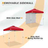 6.6x6.6 Pop Up Canopy Tent with Sidewall - Eagle Peak Custom Canopy Tent
