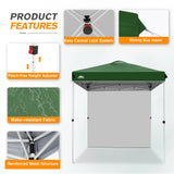 6.6x6.6 Pop Up Canopy Tent with Sidewall - Eagle Peak Custom Canopy Tent