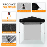 6.6x6.6 Pop Up Canopy Tent with Sidewall - Eagle Peak Custom Canopy Tent