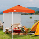 6.6x6.6 Pop Up Canopy Tent with Sidewall - Eagle Peak Custom Canopy Tent