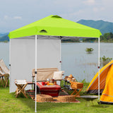 6.6x6.6 Pop Up Canopy Tent with Sidewall - Eagle Peak Custom Canopy Tent