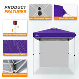 6.6x6.6 Pop Up Canopy Tent with Sidewall - Eagle Peak Custom Canopy Tent