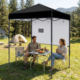 6x4 ft Instant Pop Up Canopy with Adjustable Sun Wall - Eagle Peak®