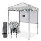 6x4 ft Instant Pop Up Canopy with Adjustable Sun Wall - Eagle Peak®