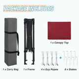 6x4 Instant Pop Up Canopy Tent - Eagle Peak Custom Canopy Tent