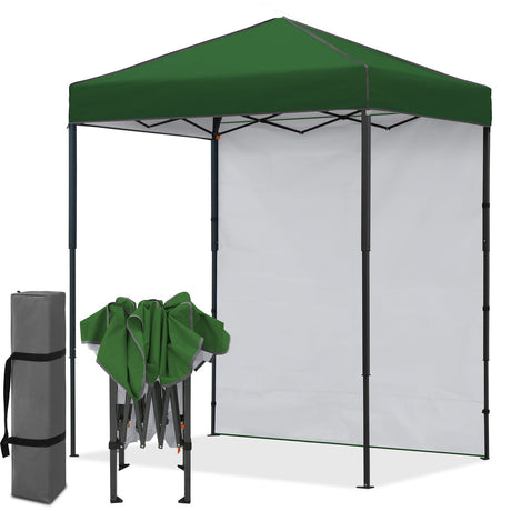 6x4 Instant Pop Up Canopy Tent with 1 Side Wall Panel - Eagle Peak®