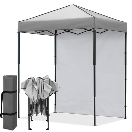 6x4 Instant Pop Up Canopy Tent with 1 Side Wall Panel - Eagle Peak®