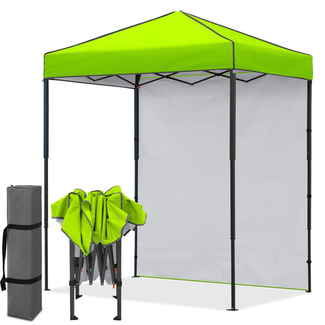 6x4 Instant Pop Up Canopy Tent with 1 Side Wall Panel - Eagle Peak®