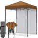 6x4 Instant Pop Up Canopy Tent with 1 Side Wall Panel - Eagle Peak®