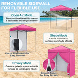 6x4 Instant Pop Up Canopy Tent with 4 Side Wall Panels - Eagle Peak®