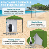6x4 Instant Pop Up Canopy Tent with 4 Side Wall Panels - Eagle Peak®