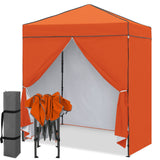 6x4 Instant Pop Up Canopy Tent with 4 Side Wall Panels - Eagle Peak®