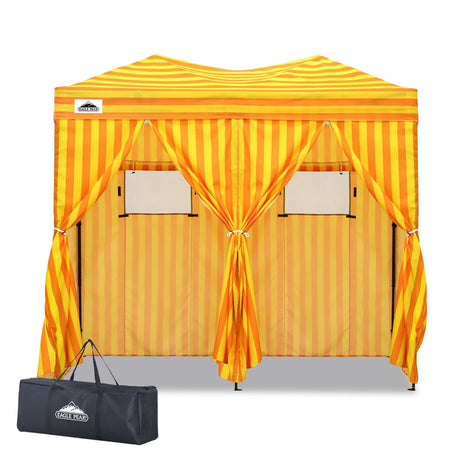 8x4 Outdoor Changing Room, 2 Room Pop Up Portable Changing Room - Eagle Peak Custom Canopy Tent