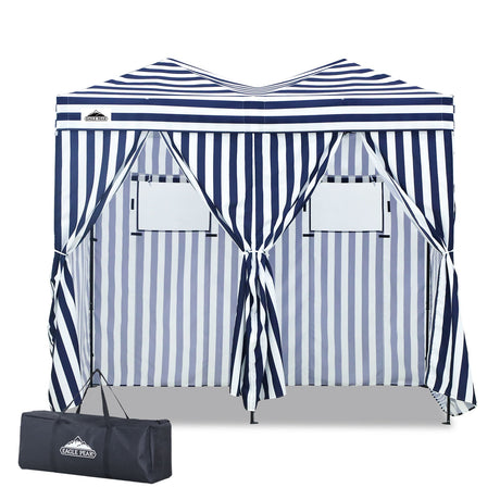 8x4 Outdoor Changing Room, 2 Room Pop Up Portable Changing Room - Eagle Peak Custom Canopy Tent