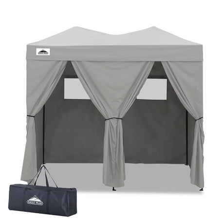 8x4 Outdoor Changing Room, 2 Room Pop Up Portable Changing Room - Eagle Peak Custom Canopy Tent
