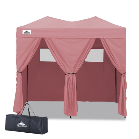 8x4 Outdoor Changing Room, 2 Room Pop Up Portable Changing Room - Eagle Peak Custom Canopy Tent