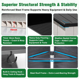 8x6/8x8 Resin Outdoor Storage Shed,Weatherproof Garden Shed - Eagle Peak Custom Canopy Tent