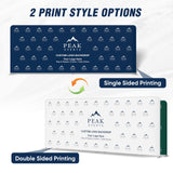 8x7.5 FT/10x7.5 FT/20x7.5 FT Custom Tension Fabric Trade Show Backdrop with Stand - Eagle Peak®