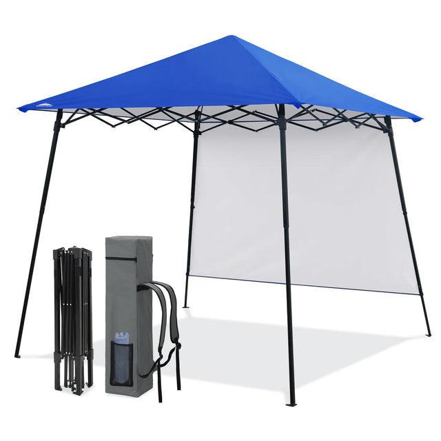8x8 Pop Up Canopy Tent with Extended Eaves & Sidewall - Eagle Peak®