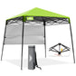 8x8 Pop Up Canopy Tent with Sidewall,8x8 Base 6x6 Top - Eagle Peak®